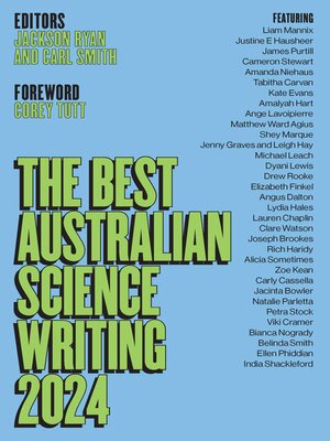 cover image of The Best Australian Science Writing 2024